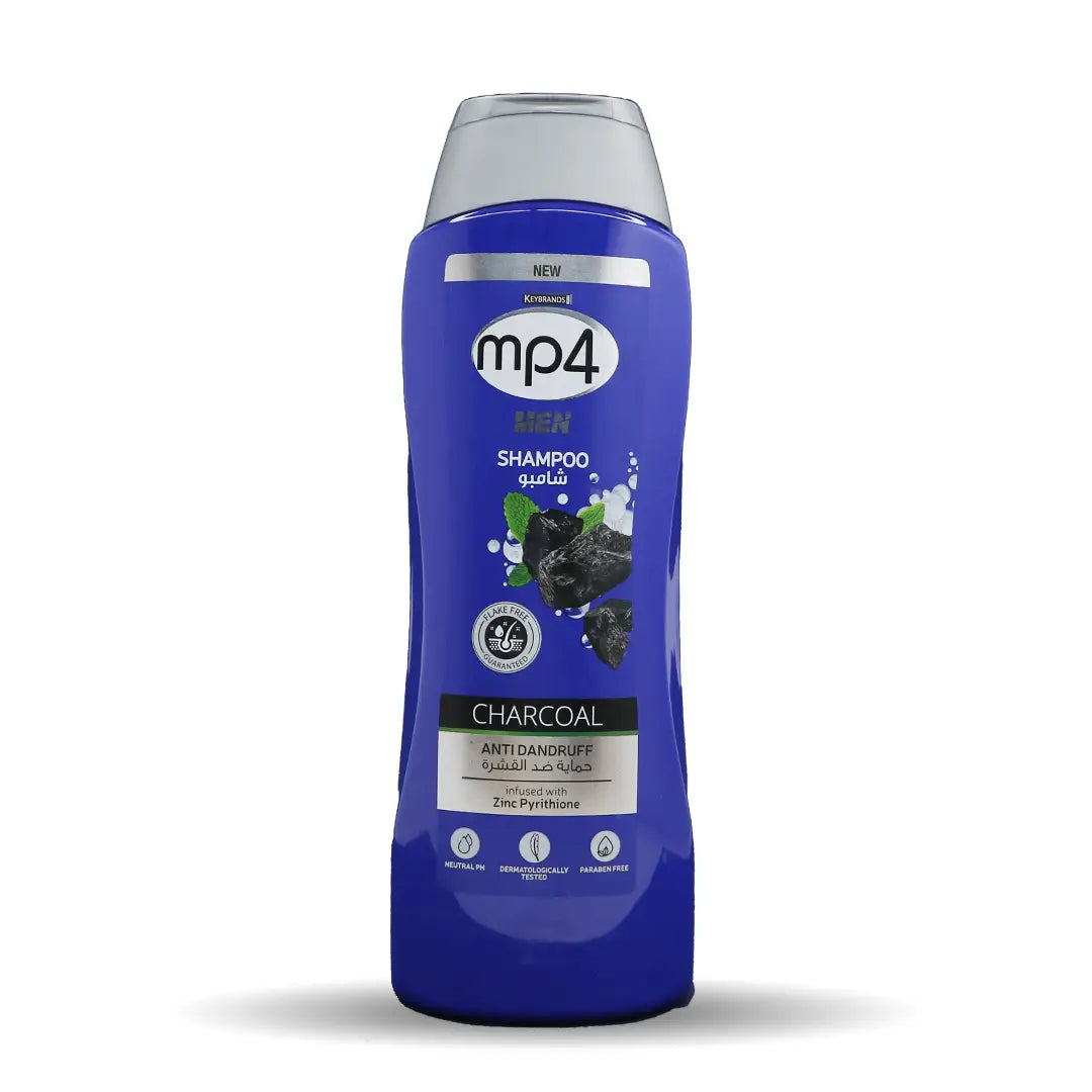 mp4 Anti-Dandruff Shampoo Men - Charcoal