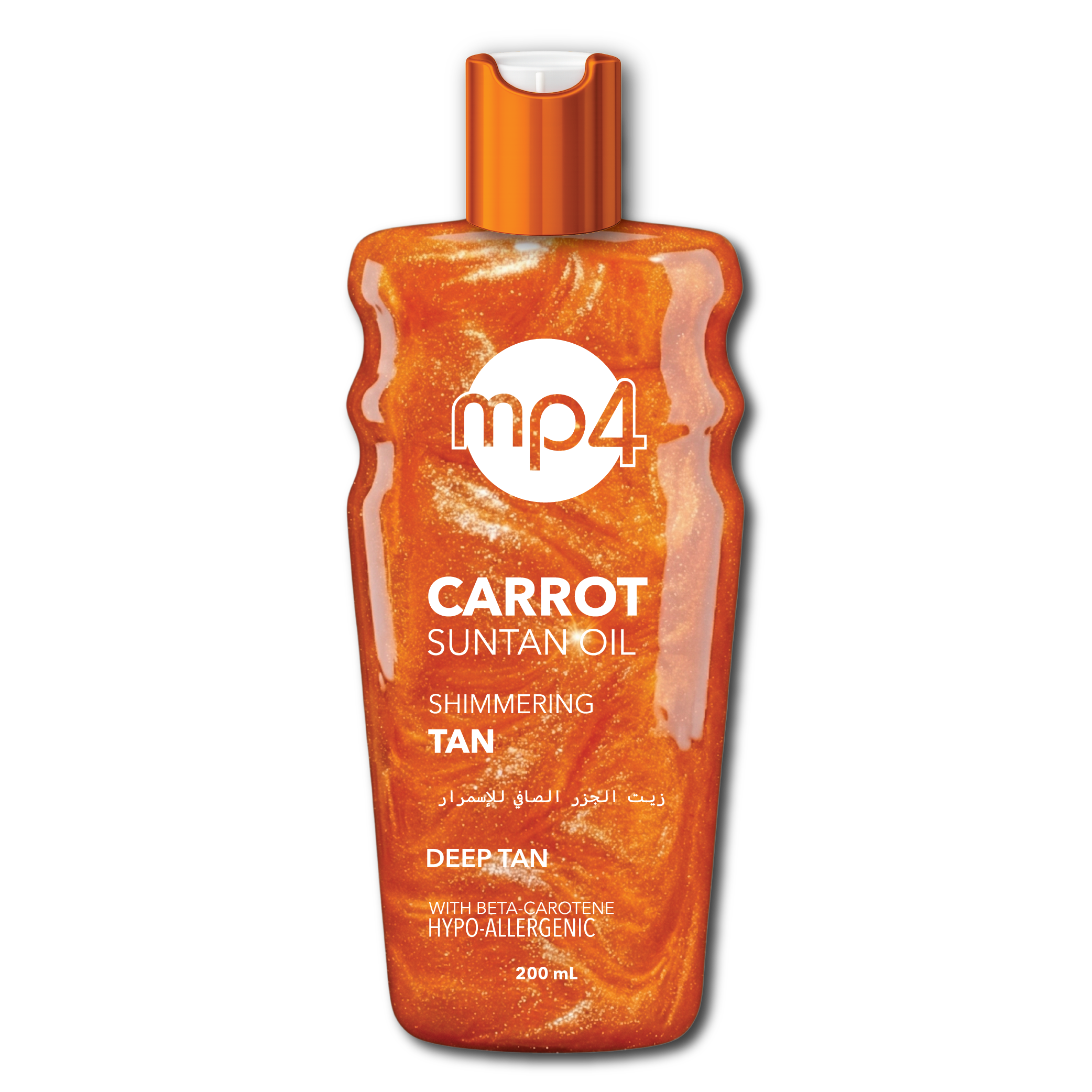 Carrot Suntan Oil - Shimmering tan