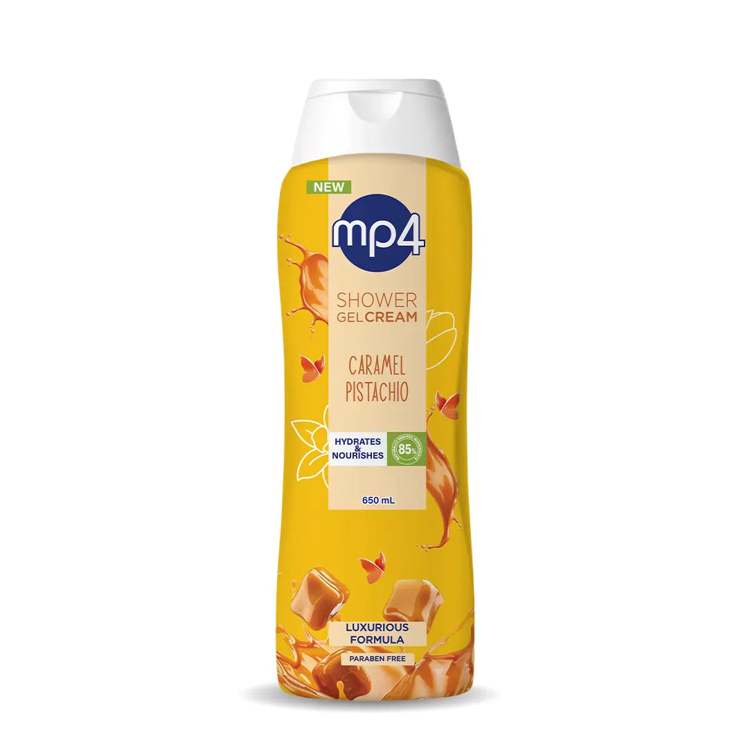 MP4 Shower Gel – Caramel Pistachio