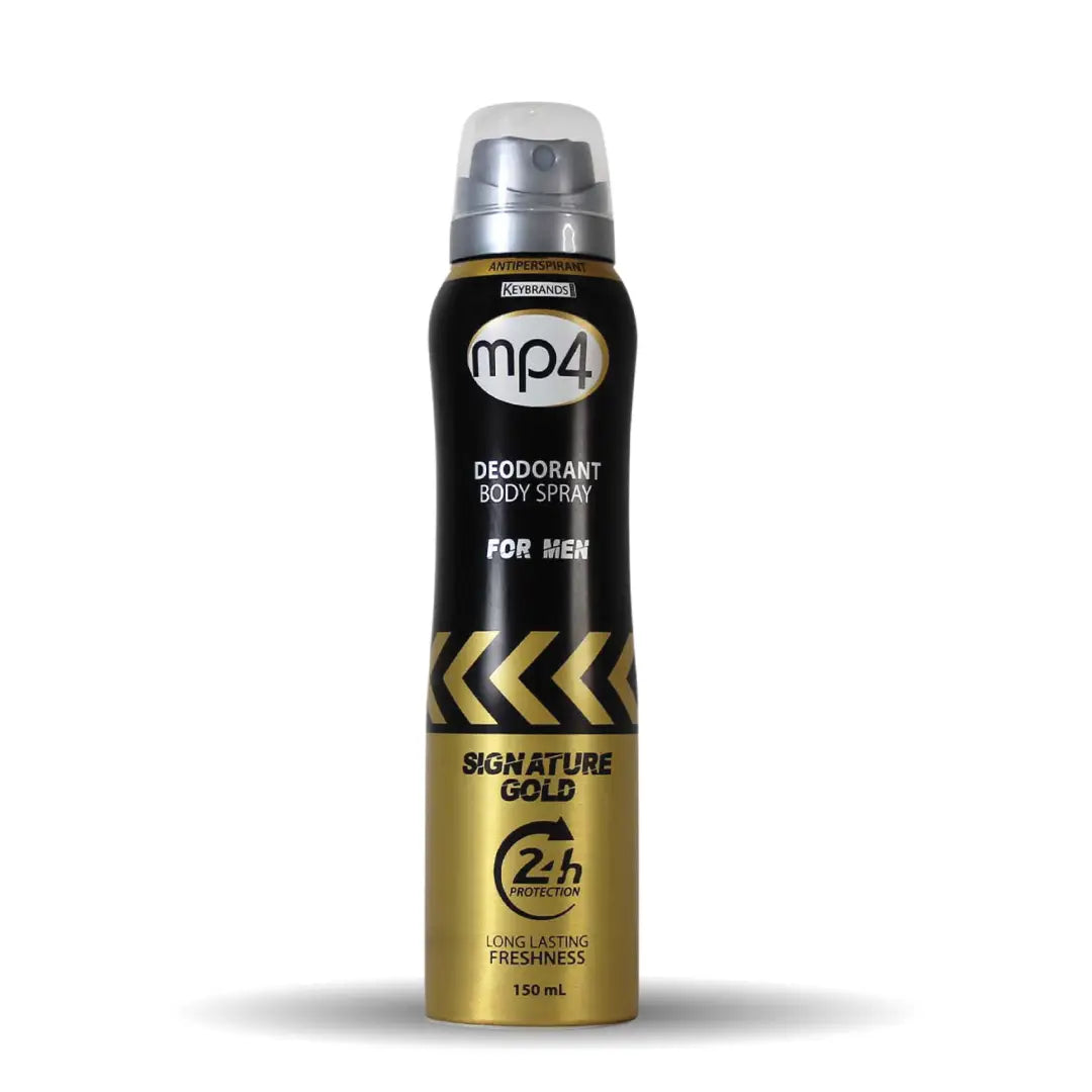 mp4 Deodorant Body Spray Men - Signature Gold