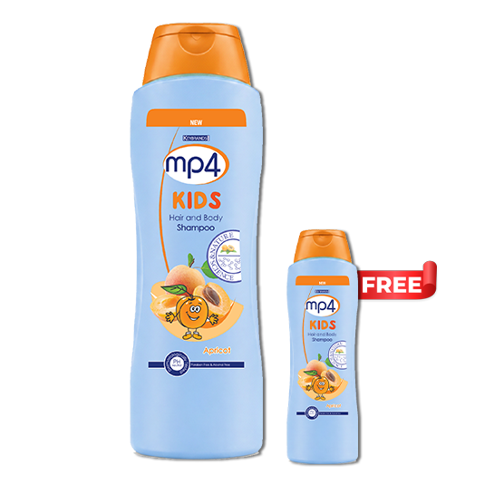 mp4 Kids Shampoo - Apricot