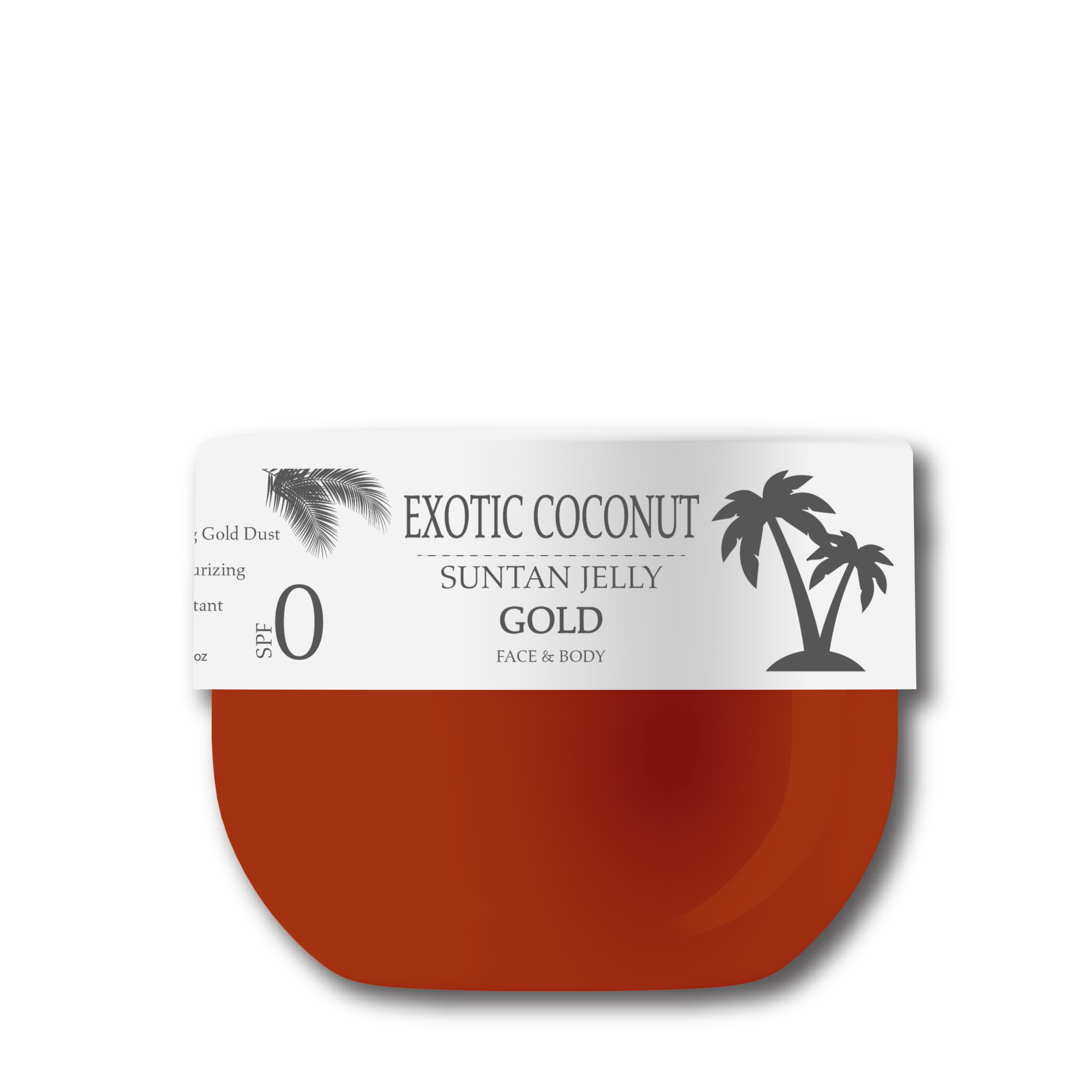 mp4 Shimmering Suntan Jelly - Exotique Coconut