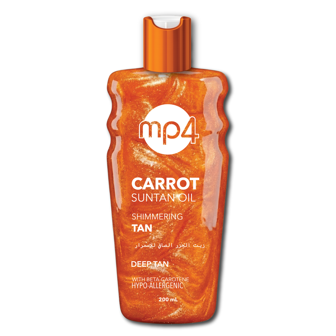 Carrot Suntan Oil - Shimmering tan