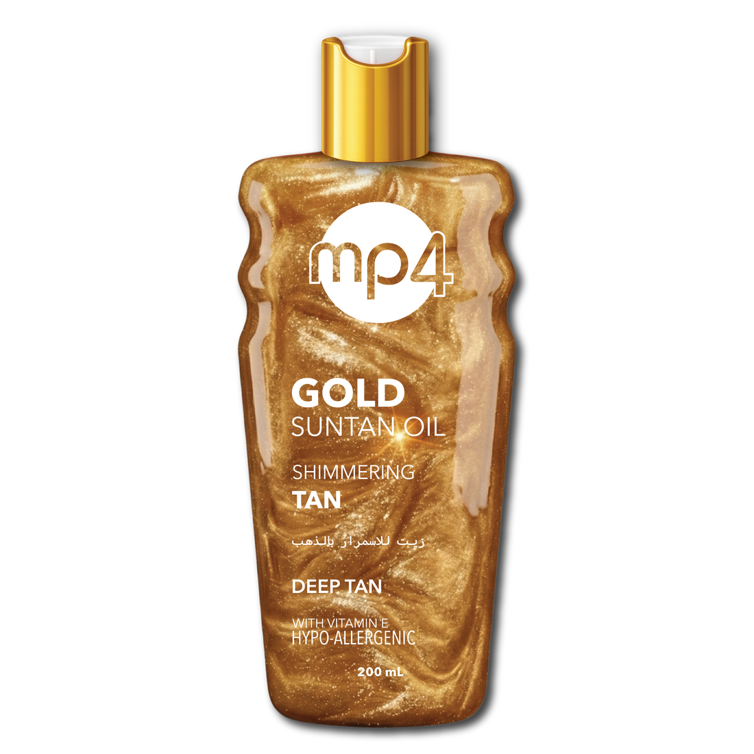 Gold Suntan Oil - Shimmering tan