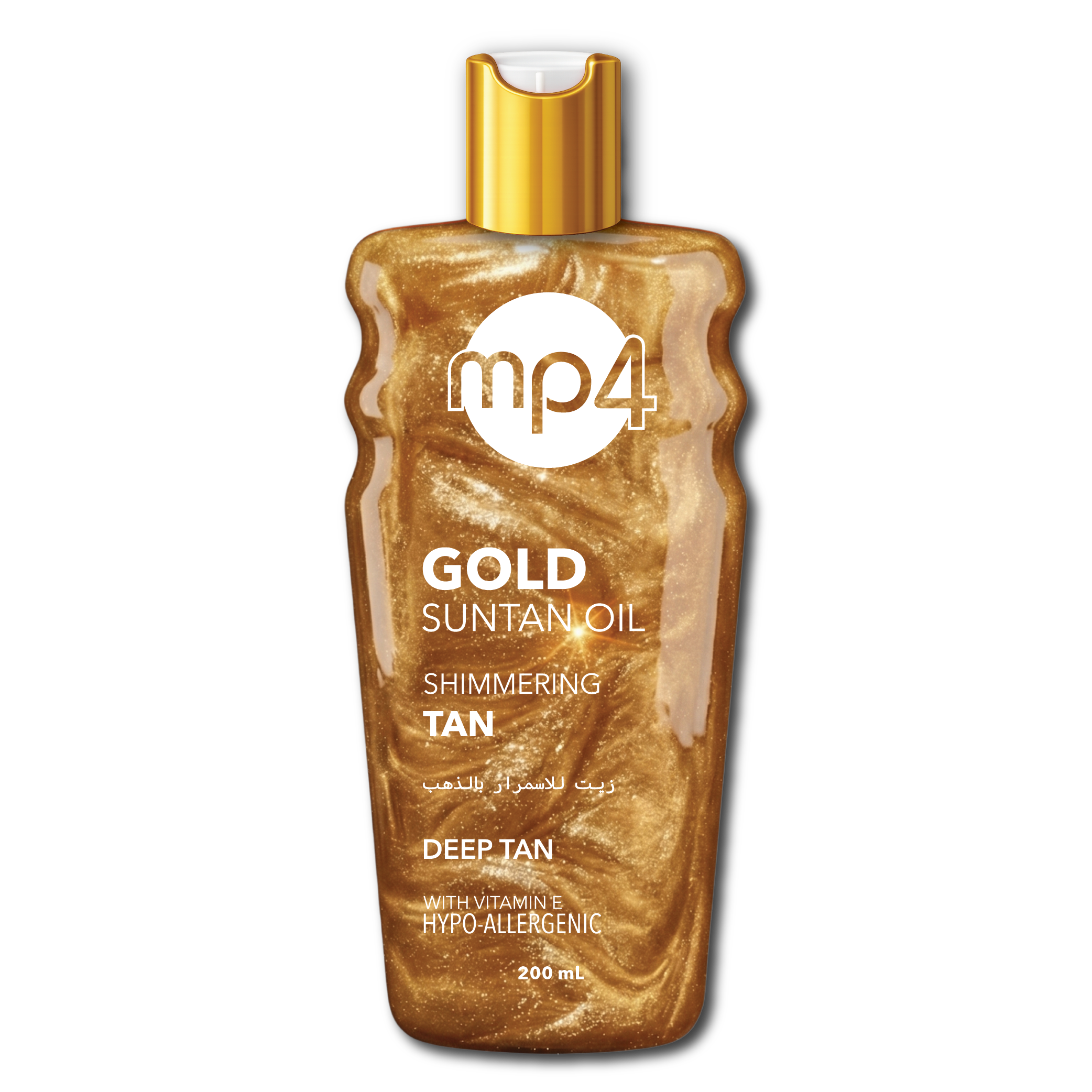 Gold Suntan Oil - Shimmering tan