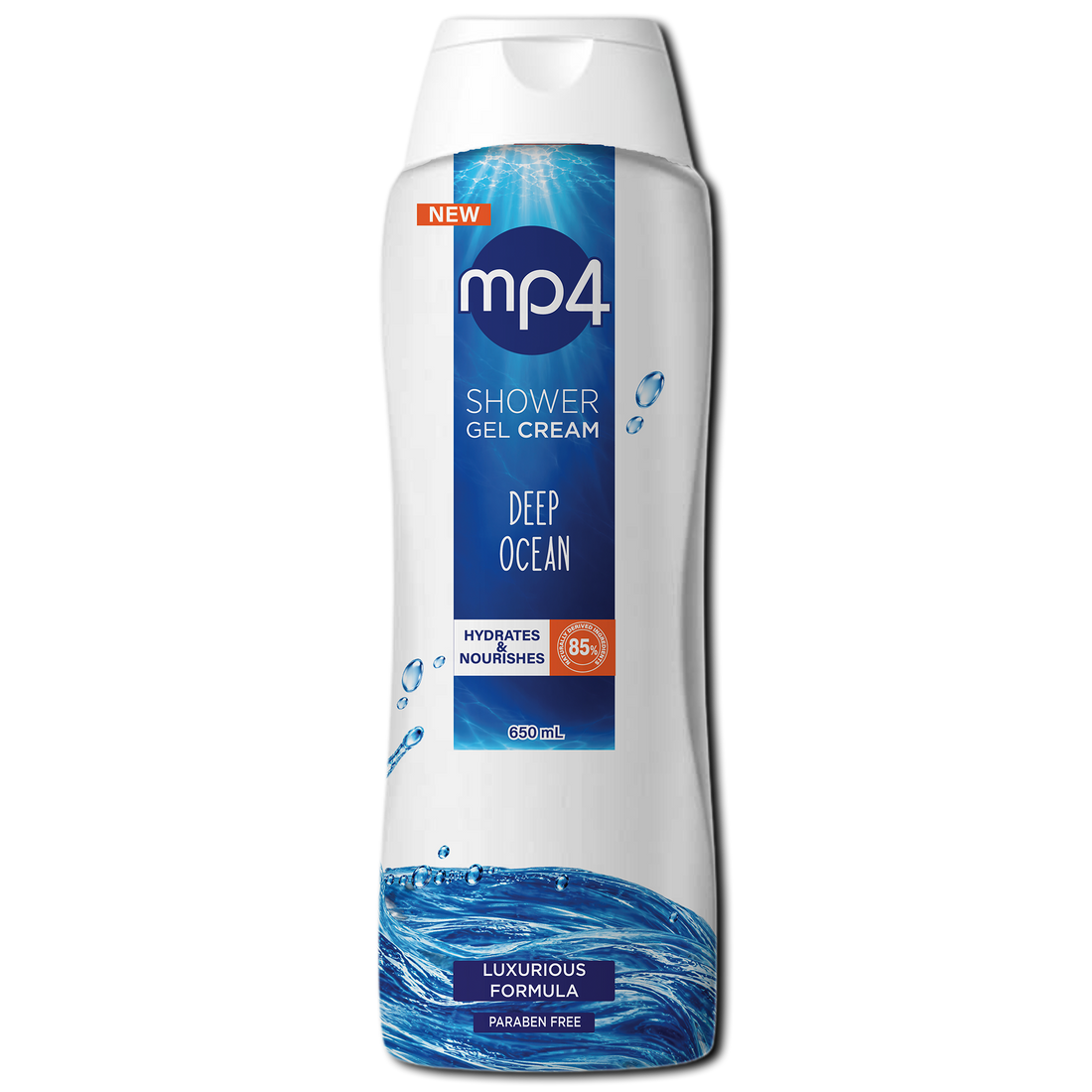 mp4 Shower Gel - Deep Ocean