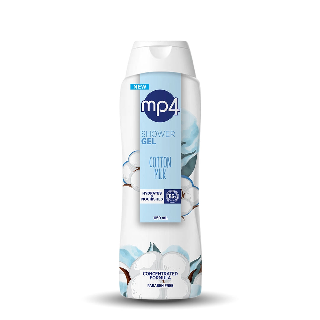 mp4 Shower Gel - Cotton Milk
