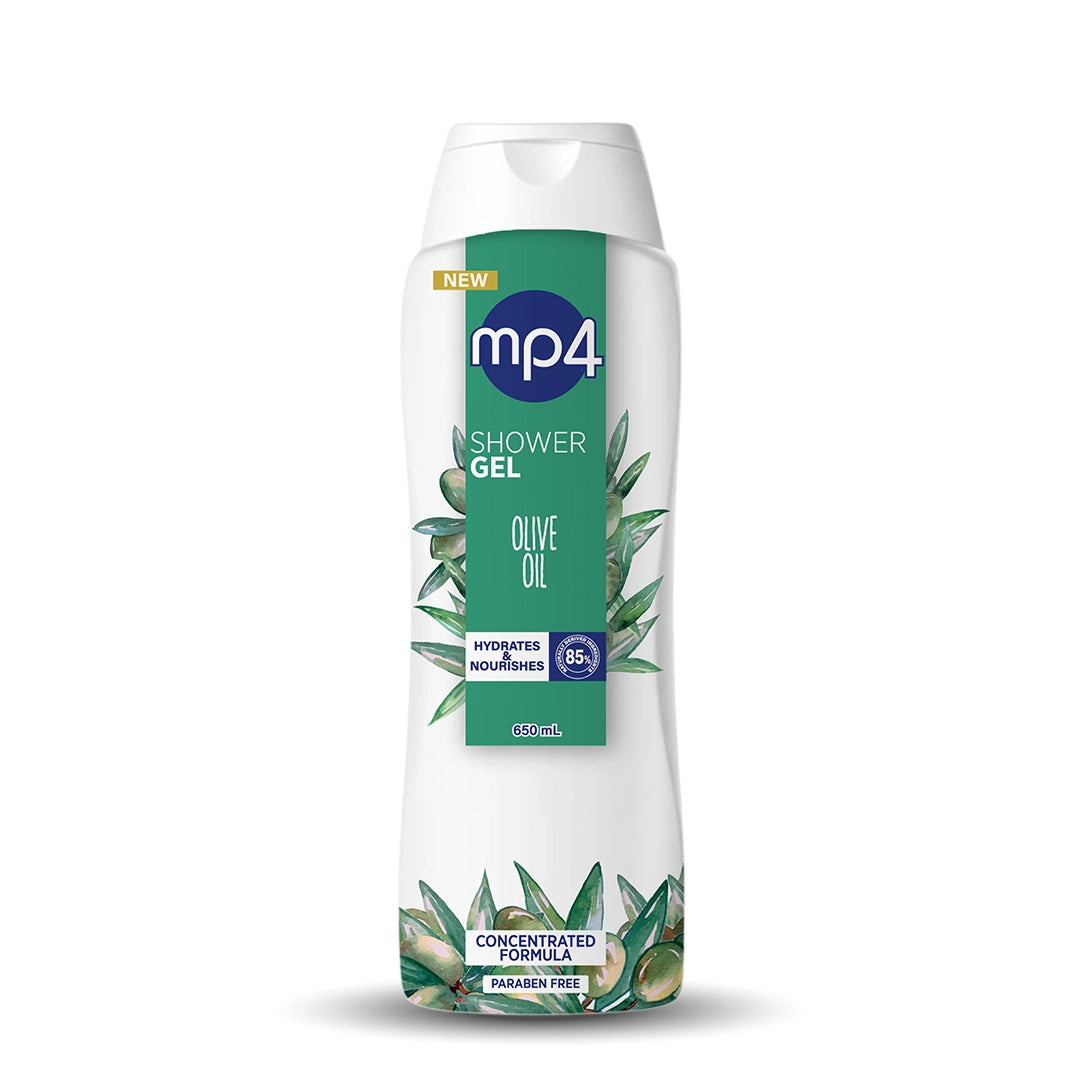 mp4 Shower Gel - Olive Oil