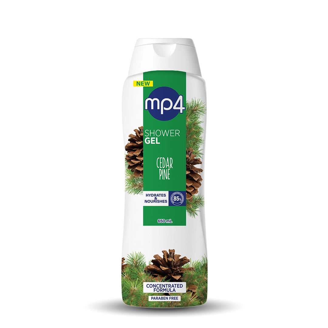 mp4 Shower Gel - Cedar Pine