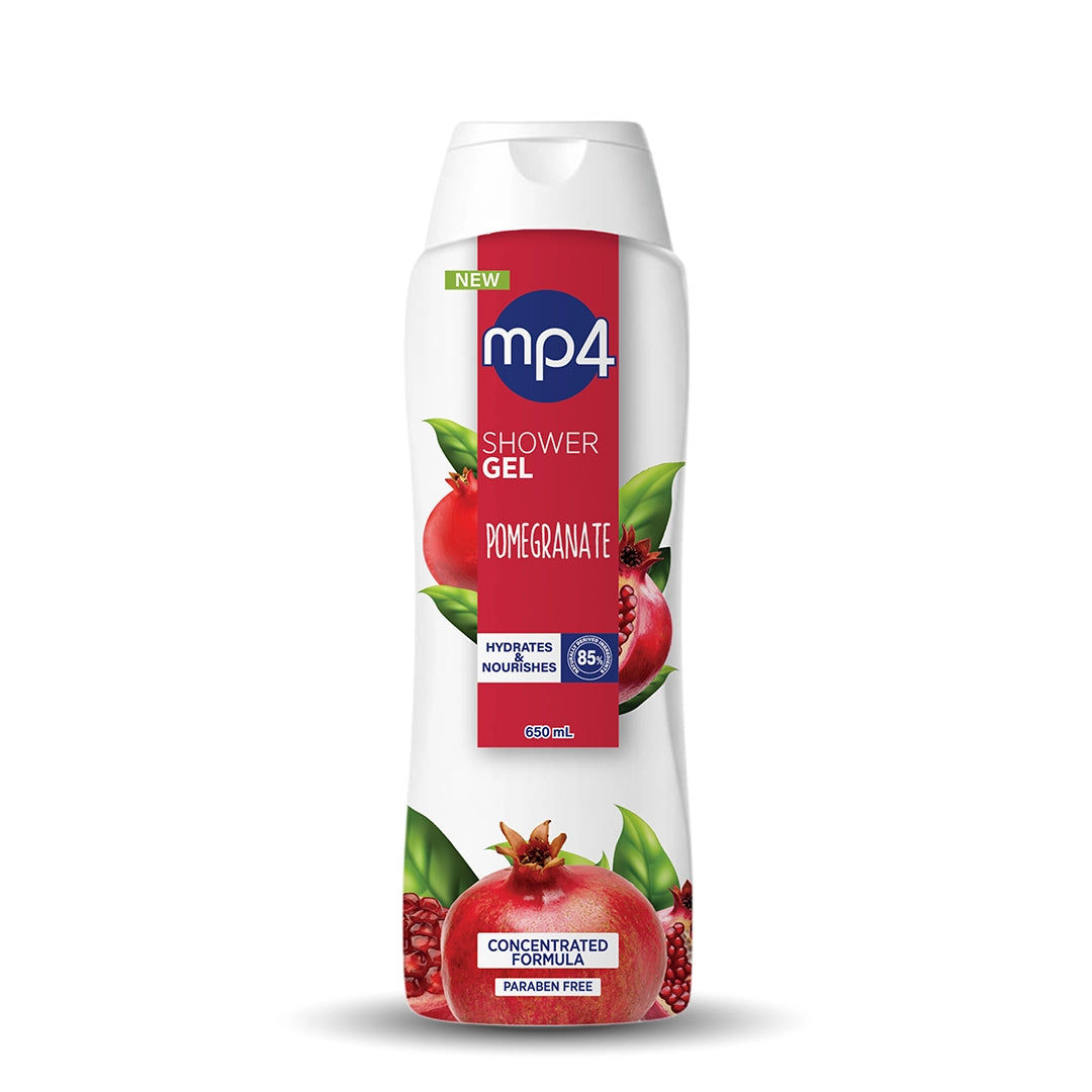 mp4 Shower Gel - Pomegranate