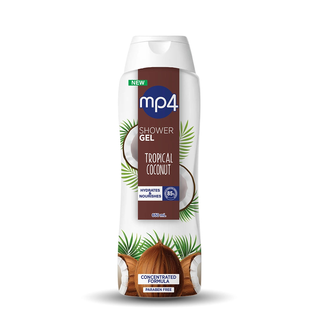 mp4 Shower Gel - Tropical Coconut